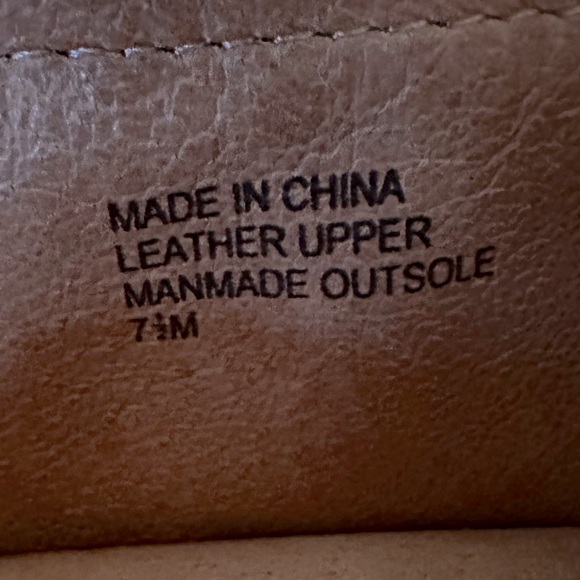 Michael Kors Boots Suede Fringe Sz 7.5M Tan High Heel Almond Toe - Picture 8 of 8